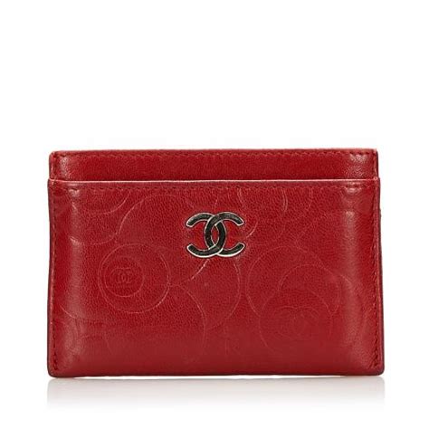 chanel camellia card holder|Small leather goods — Fashion .